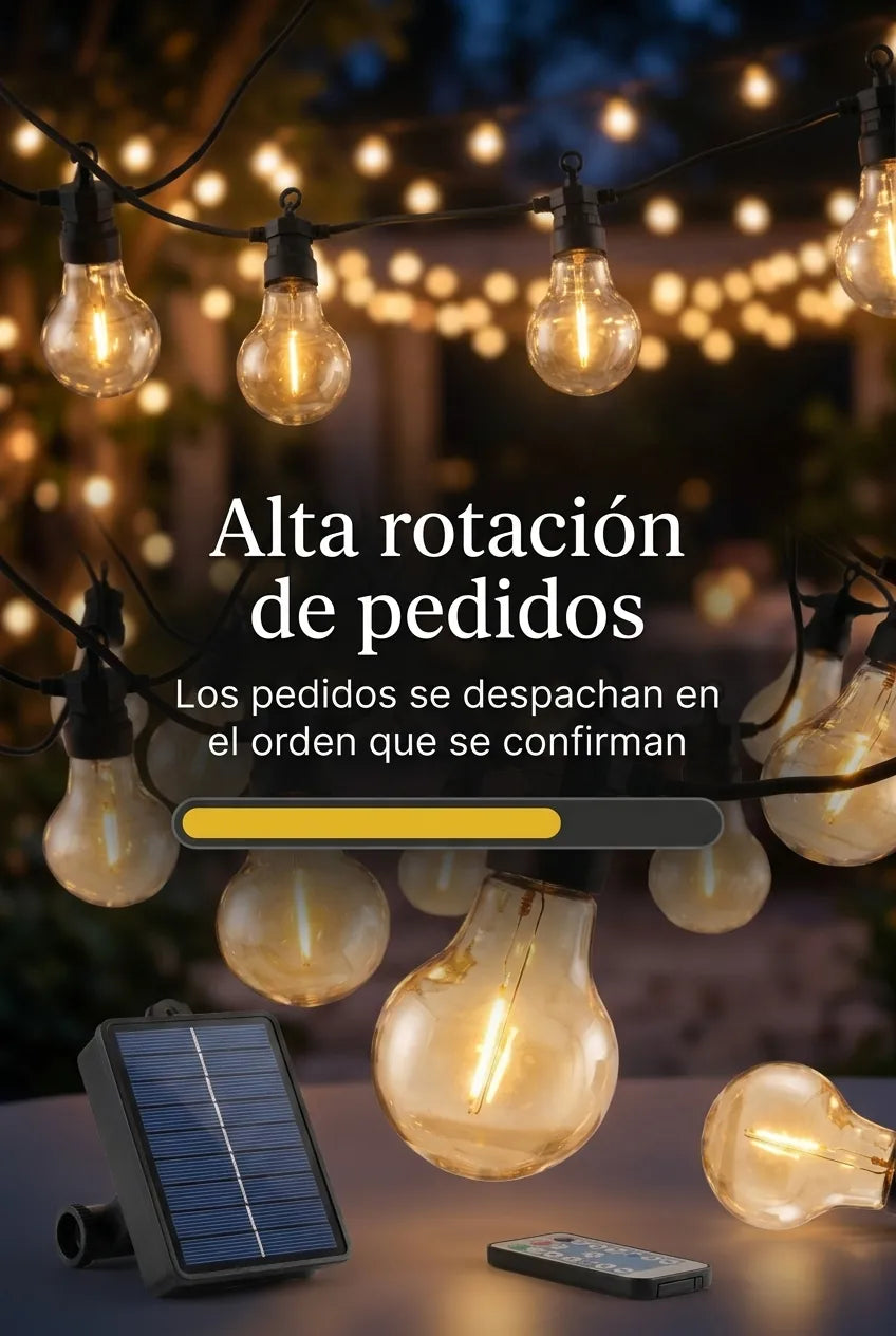 Alta rotación de pedidos, despacho diario en orden de compra