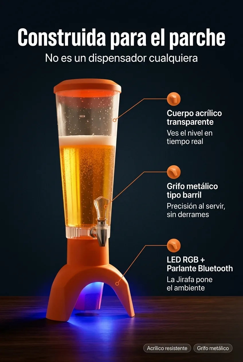 Construida para el parche — materiales y componentes