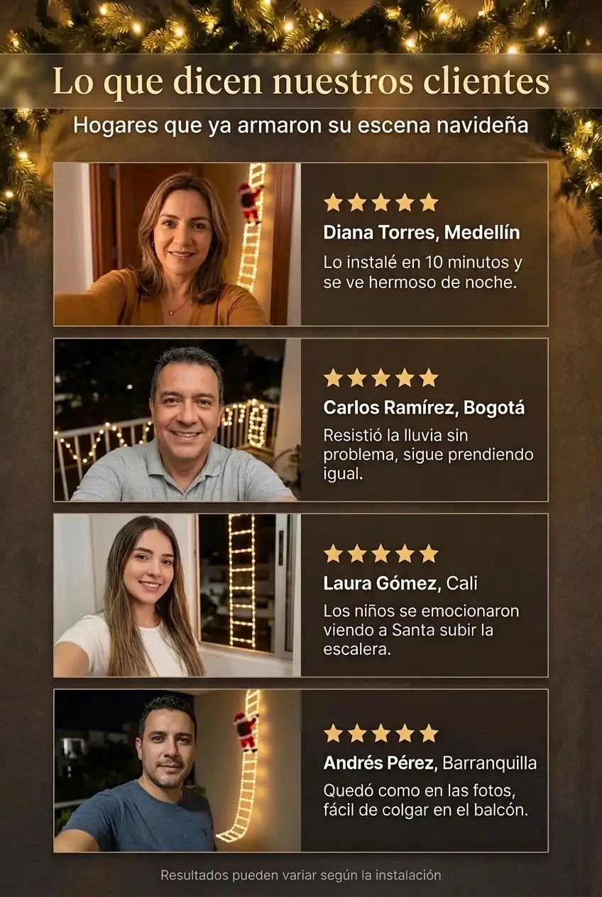Testimonios de clientes
