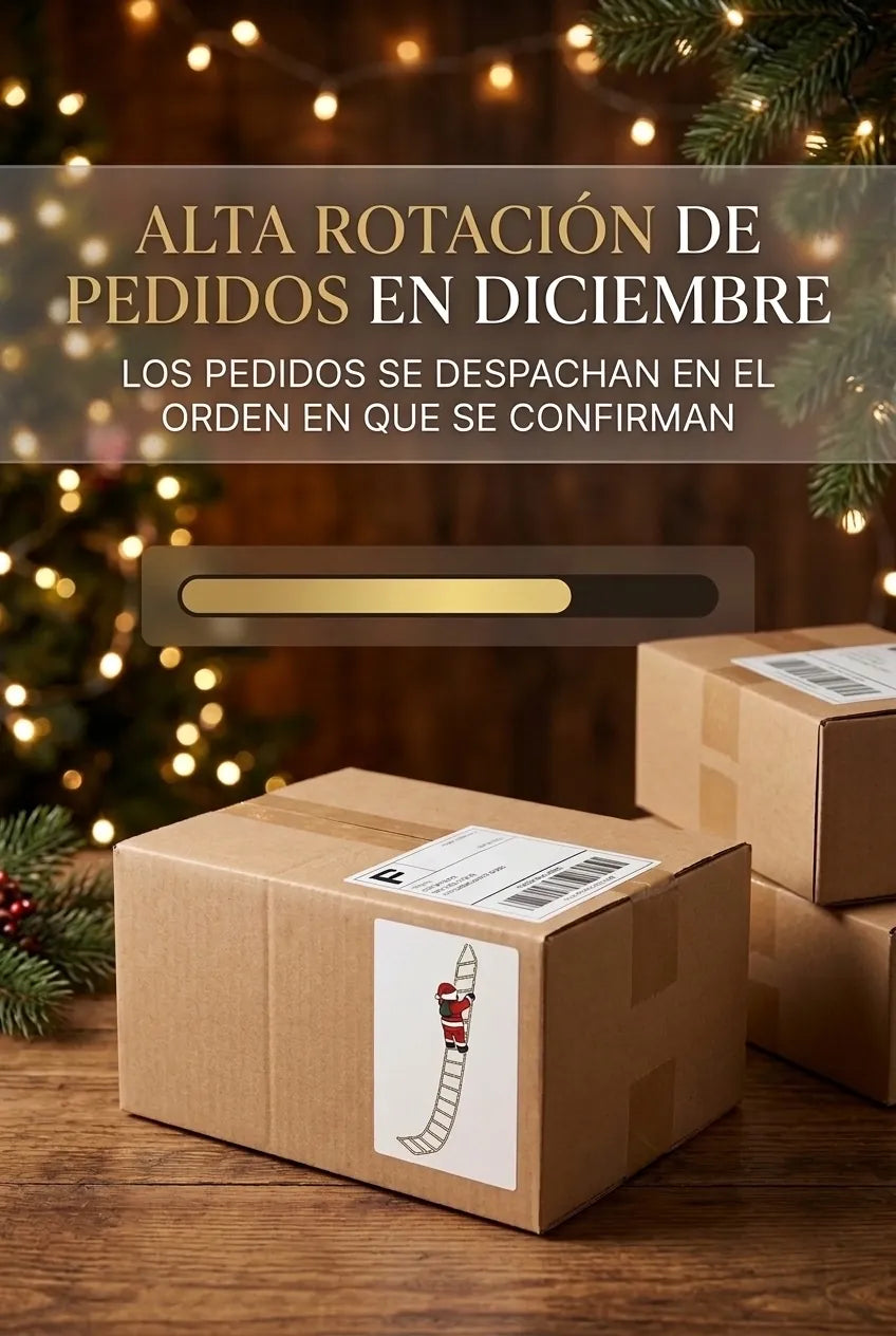 Alta rotación de pedidos en diciembre