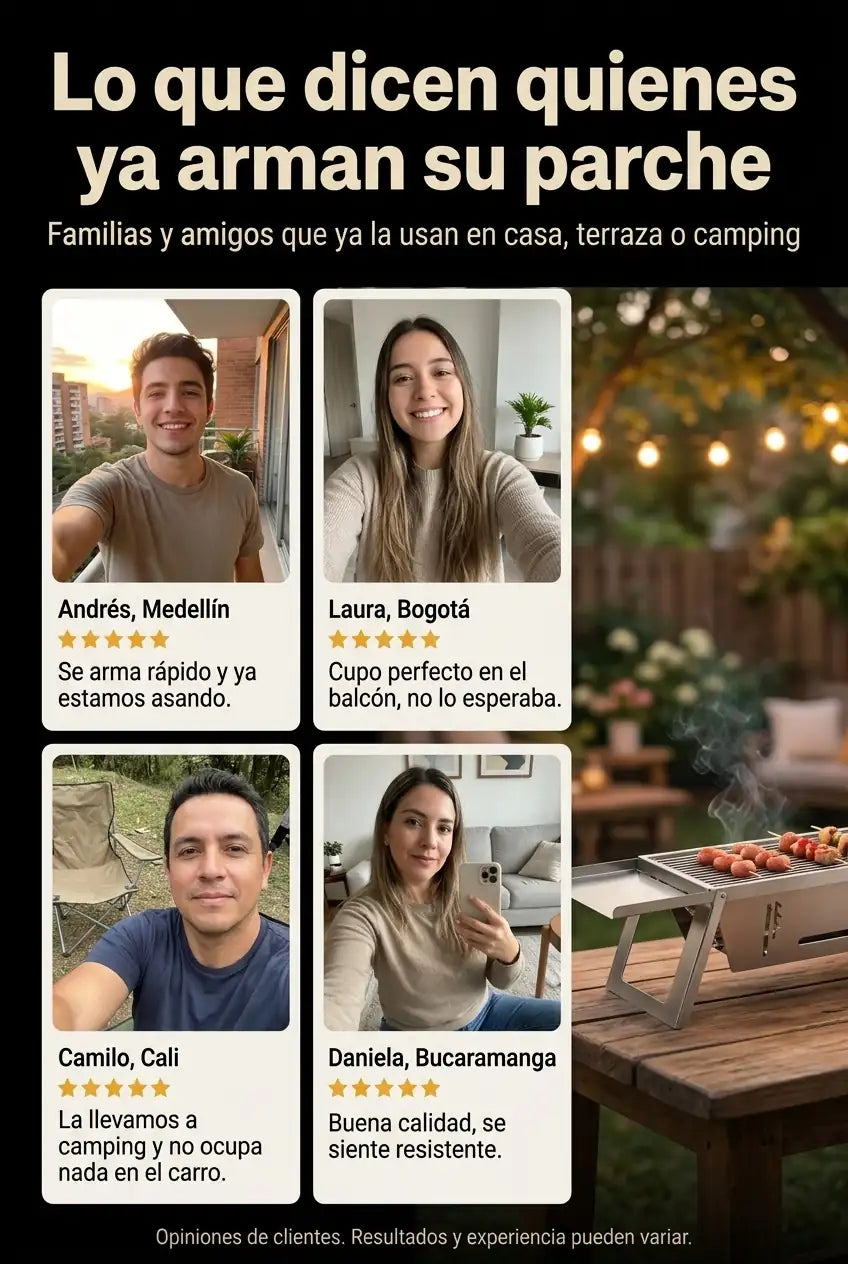 Lo que dicen quienes ya arman su parche con la Parrilla MR.BOX