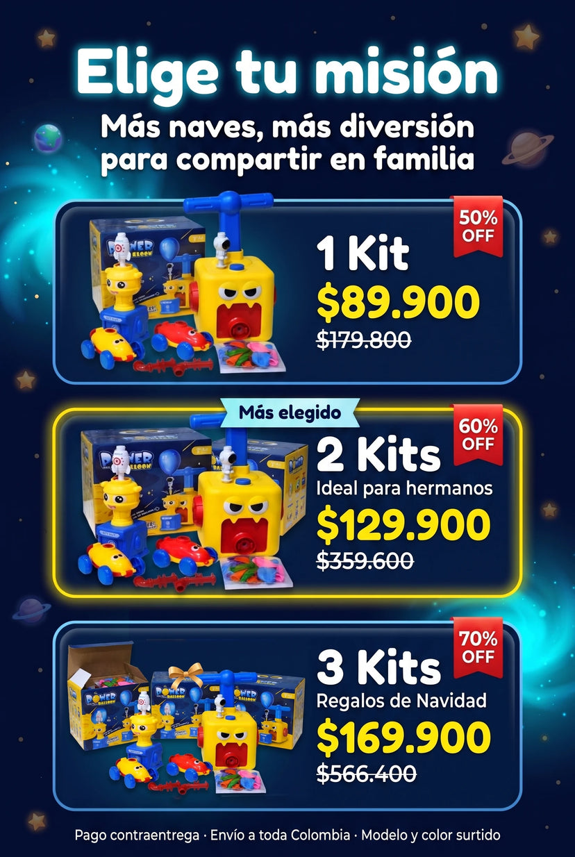 Kits: 1 kit $89.900, 2 kits $129.900, 3 kits $169.900