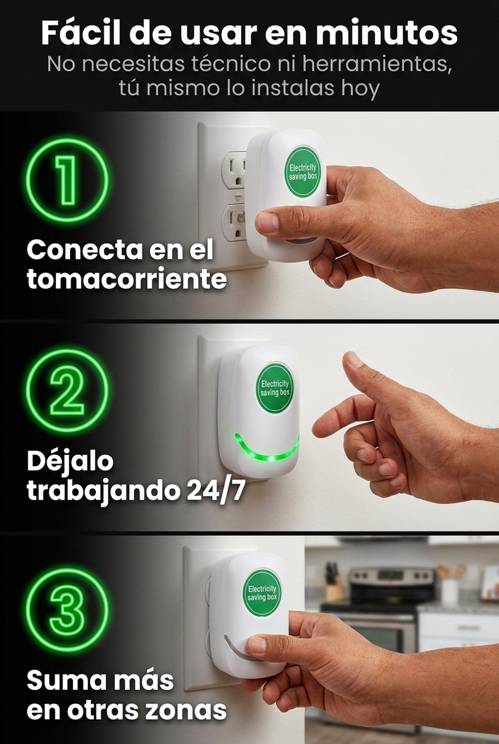 Cómo instalar el ahorrador de energía REDUX MAX en 3 pasos