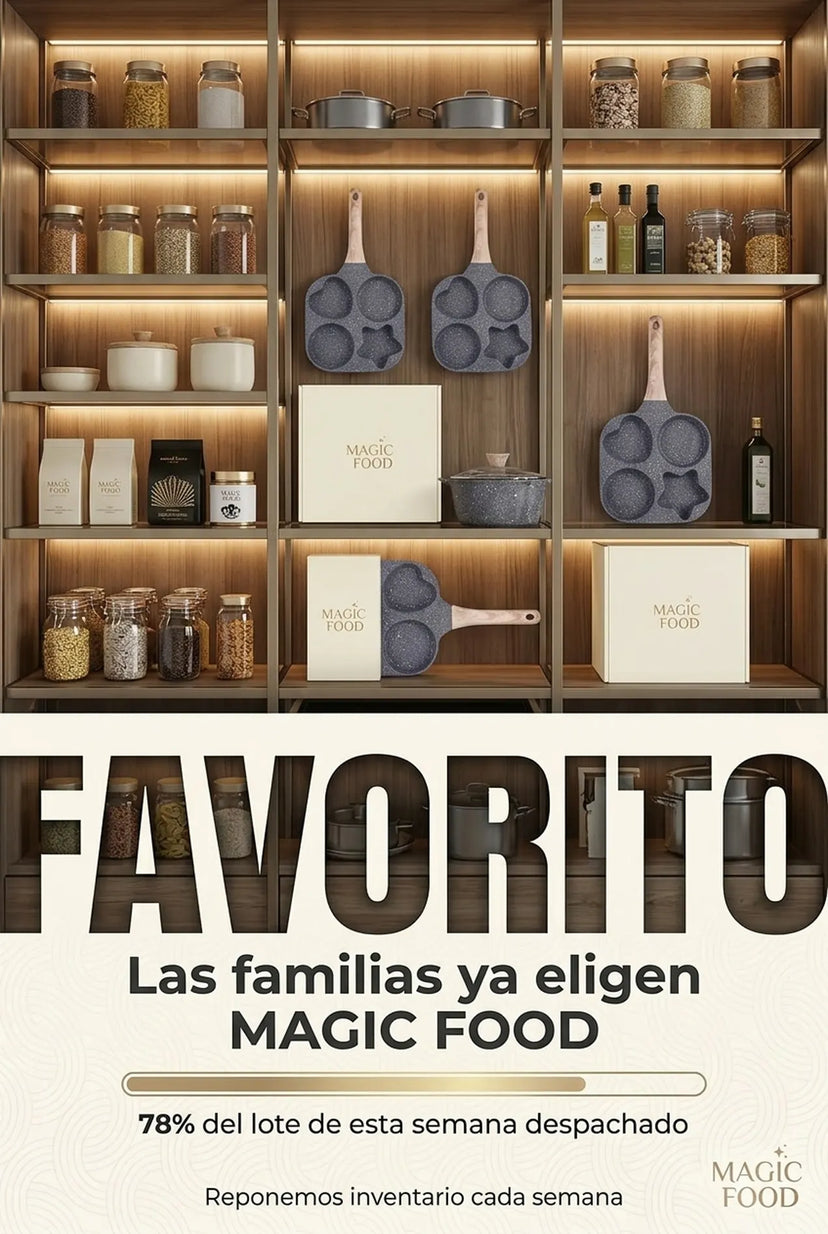 Las familias ya eligen MAGIC FOOD