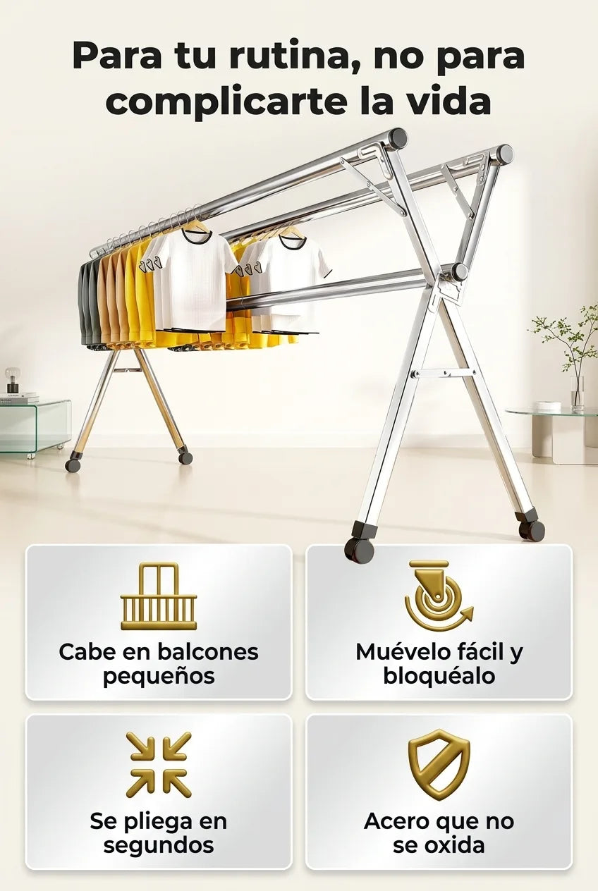 Beneficios del Tendedero Retráctil XXL