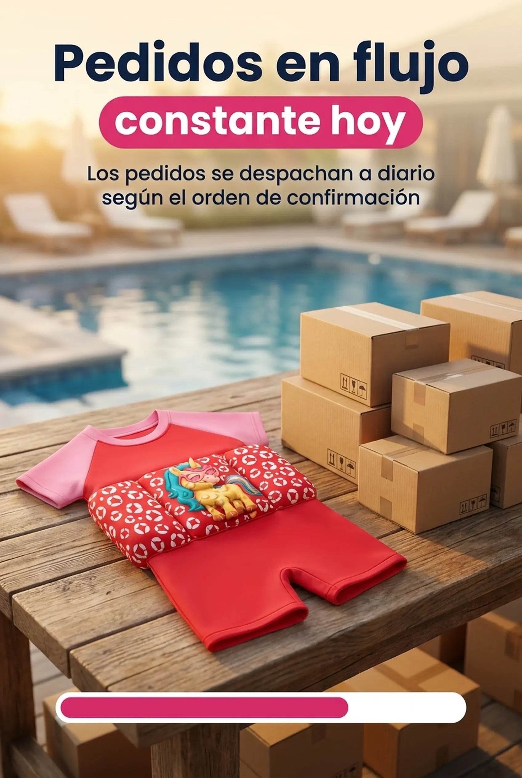 Pedidos en flujo constante - despacho diario